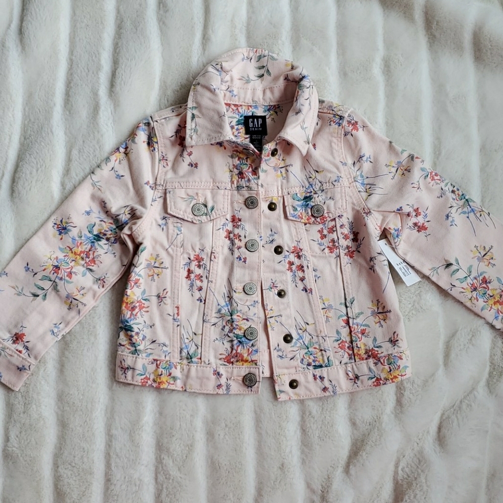 *SOLD* Gap floral mean jacket. BRAND NEW